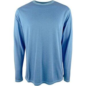 Tommy Bahama Flip Sky IslandZone Reversible Long Sleeve Tee Men’s S Vibrant Sea